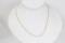 20 inch chain stamped 750 weight 3.19 grams
