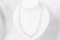 18 inch double strand fresh water cultured rice pearls