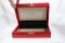Red Cartier Box - Missing Bottom Pad Inside