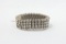 Costume Expandable 4 Row Rhinestone Bracelet