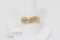 Ler Murt de Cartier 18k Tri-Color Trinity Ring