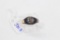 14k Yellow Gold Vintage Black Enamel & Diamond Star Ring