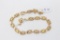 14k Yellow Gold X in Oval Link 8.5
