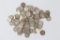 Lot of 84 Mercury dimes.