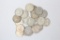 Lot of 21 Silver Franklin Half dollars