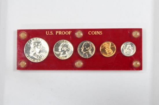 1959 US proof set in Red acrylic holder