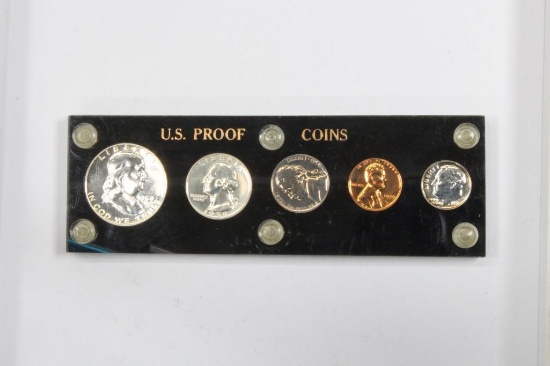 1959 US proof set in Black acrylic holder