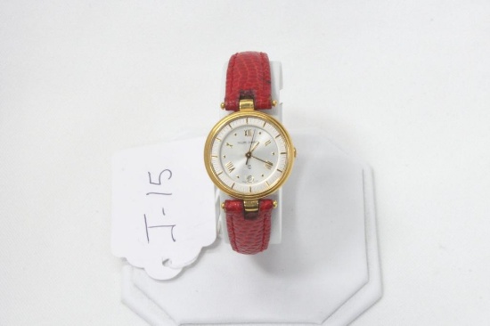 Philippe Charriol Swiss Made Gold Toned 25mm Ladies Wristwatch