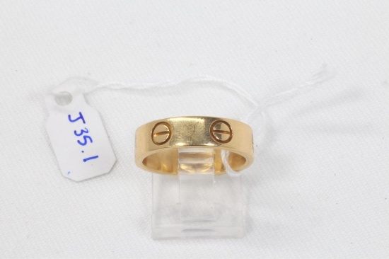 Cartier 18k Yellow Gold LOVE Ring