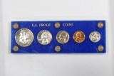 1958 US proof set in Blue acrylic holder