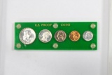 1960 US proof set in Green acrylic holder