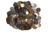 1 Bag of foreign coins 2 lb 15 oz