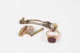 Lot of 19.4 grams misc gold filled items