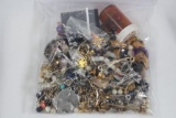 One bag misc costume jewelry