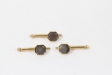 Set of 3 button studs Swank