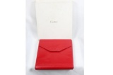 Cartier Large Red Necklace Holder with Cartier Outer Box