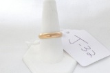 14k Yellow Gold 4.8mm Half Round Band Size 9.5