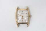 Buren Grand Prix 17 Jewel Gold Filled Watch Face