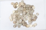 Lot of 172 Roosevelt 90% silver dimes.