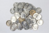Lot of 40 Silver 1964 Kennedy half dollars