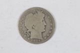 1914-P Barber half dollar
