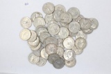 Lot 50 Silver Washington quarters