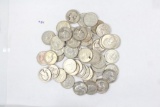 Lot 50 Silver Washington quarters