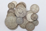 Lot of 23 silver coins