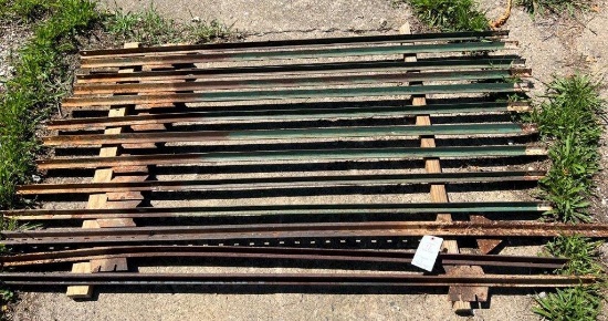 13 - Various size Steel T-Post