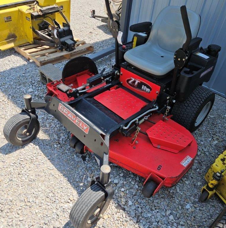 Gravely ZT 60HD Zero Turn Mower Proxibid