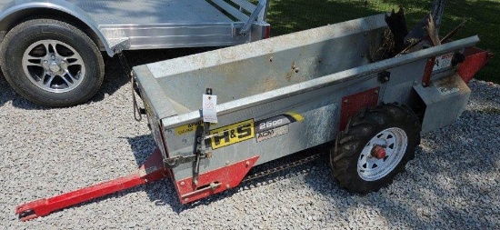 H & S 25GD Mini Ground Driven Manure Spreader