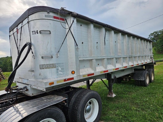 1988 Raven 26' Alum Dump Trailer