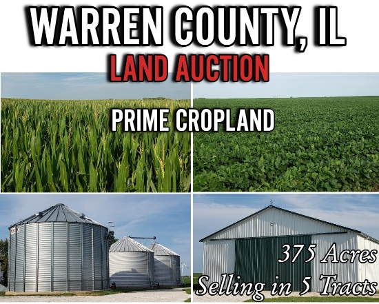 Warren County, IL Land Auction - Stice Land, Inc.