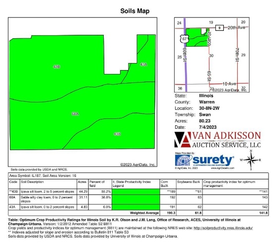 Tract 1 - The North 81.74 Acres