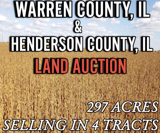 Warren & Henderson County, IL Land Auction