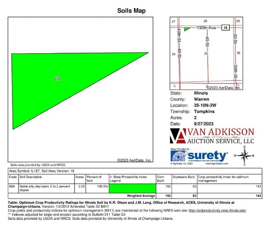 Tract 5 - 0.98 of an Acre (M/L)