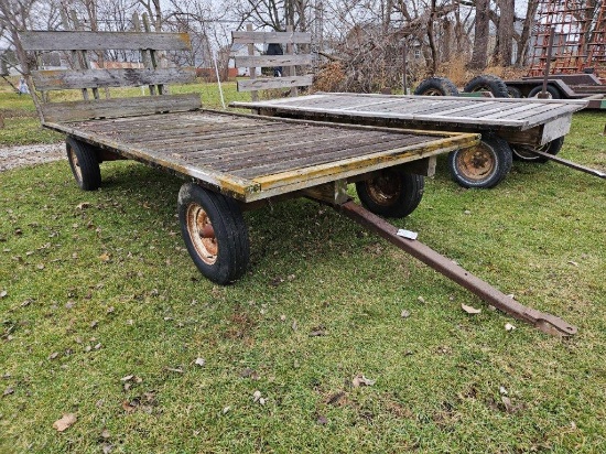 7'X15' Hay Rack on Allis-Chalmers 5-bolt running gear