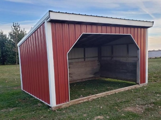 Open Front Shed