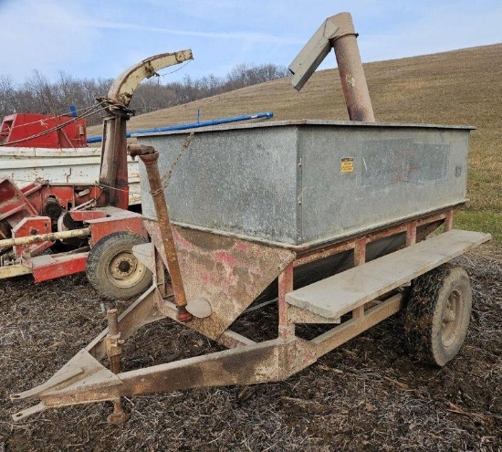 Heider auger wagon, rear unload