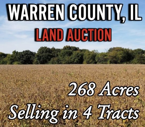 Warren County, IL Land Auction - Linder Farms