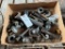 Misc. hyd adaptors, hitch ball pins, cylinder spacers
