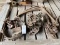 Lot - Seeder Wheel, Hay Fork, Trolley
