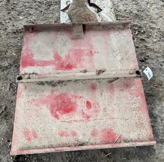 Steel Wagon Scoop Board