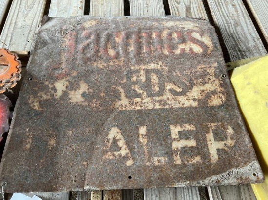 24"X24" Jacques Seed Dealer Sign