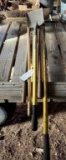 Lot - Brooms, shovel, Rake & Hoe
