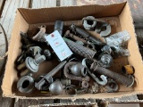 Misc. hyd adaptors, hitch ball pins, cylinder spacers