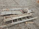 Lot - Misc. Wood, Ladders & Lumber