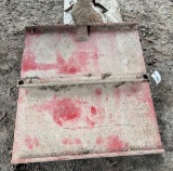 Steel Wagon Scoop Board