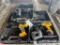 2 DeWalt 18 V cordless drills w/batteries and cases
