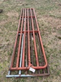 hog pipe gate, 14 ft